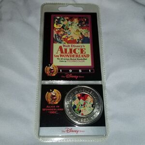 Disney Decades Coin 1951 Alice in Wonderland # Number 42 50's Trading Card VTG